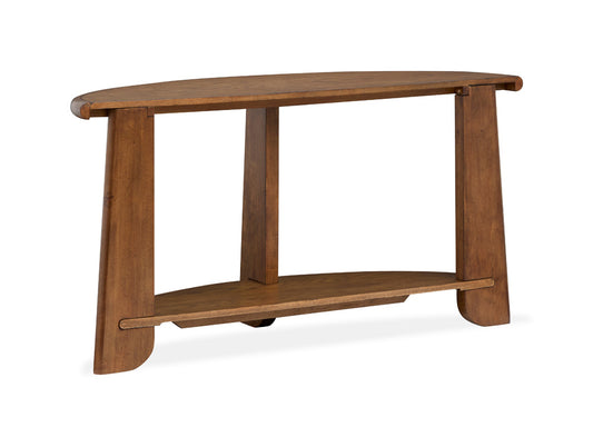 Magnussen - Tanner Tawny Brown Demilune Sofa Table - T6354-75 view 2