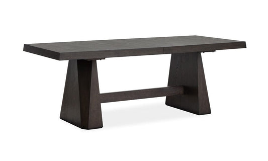 Magnussen - Tauren Coffee Bean Extendable Double Pedestal Dining Table - D6434-32 view 2