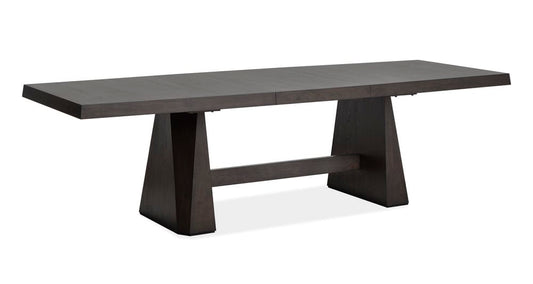 Magnussen - Tauren Coffee Bean Extendable Double Pedestal Dining Table With 4 Side Chairs - D6434-32-KIT1 view 2