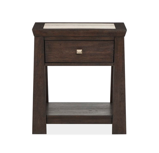 Magnussen - Tauren Coffee Bean Open Nightstand - B6434-05 view 2