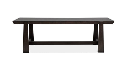 Magnussen - Tauren Coffee Bean Trestle Dining Table - D6434-21 view 2