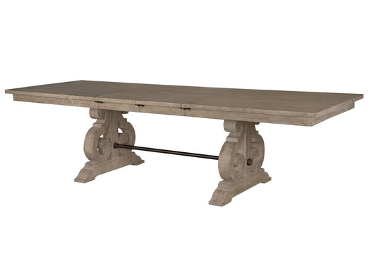 Magnussen - Tinley Park Dove Tail Grey Extendable Rectangular Dining Table With 4 Side Chairs Bench And Server - D4646-20-KIT22 view 2