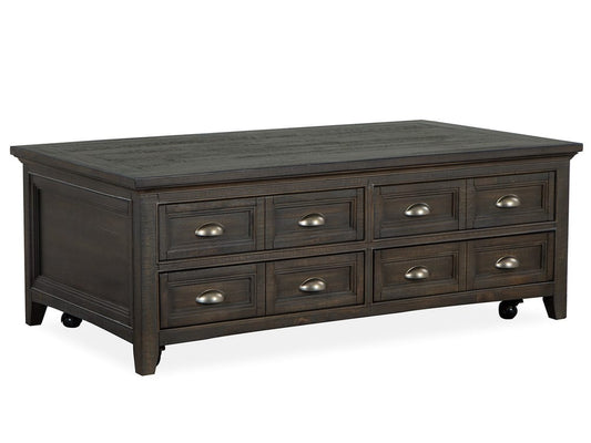 Magnussen - Westley Falls Graphite Lift Top Storage Cocktail Table With End Table - T4399-50KIT7 view 2
