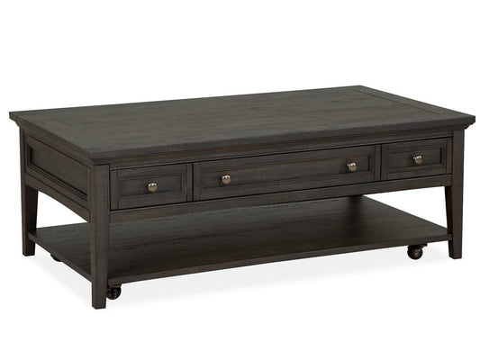 Magnussen - Westley Falls Graphite Rectangular Cocktail Table With Chairside End Table - T4399-43KIT4 view 2