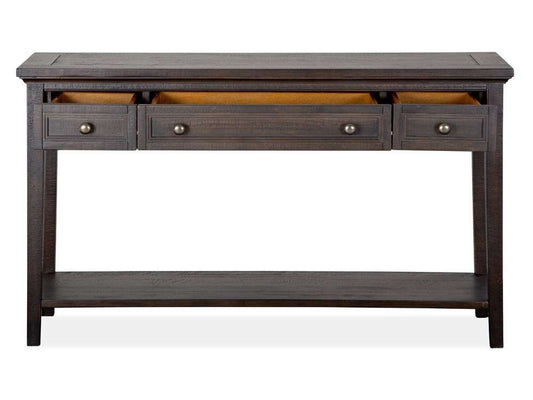 Magnussen - Westley Falls Rectangular Sofa Table in Graphite - T4399-73 view 2