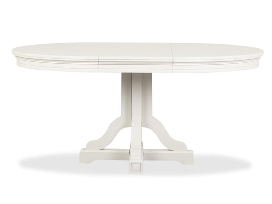 Magnussen - Willowbrook Egg Shell White Extendable 48" Round Dining Table With 4 Side Chairs - D5324-25-KIT1 view 2