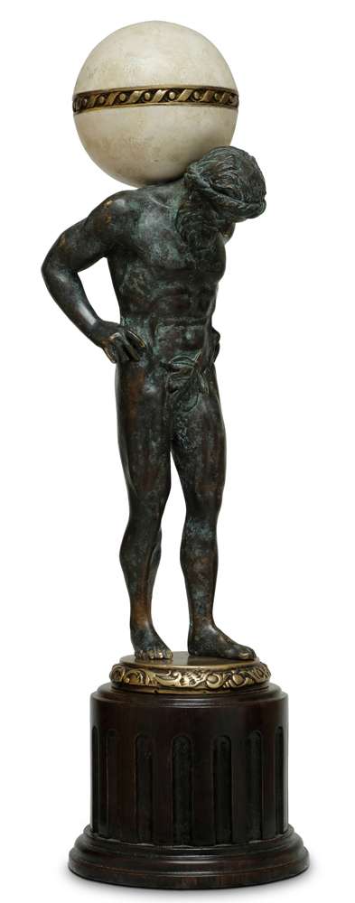 Maitland Smith - Atlas Sculpture - 89-1802 veiw 1