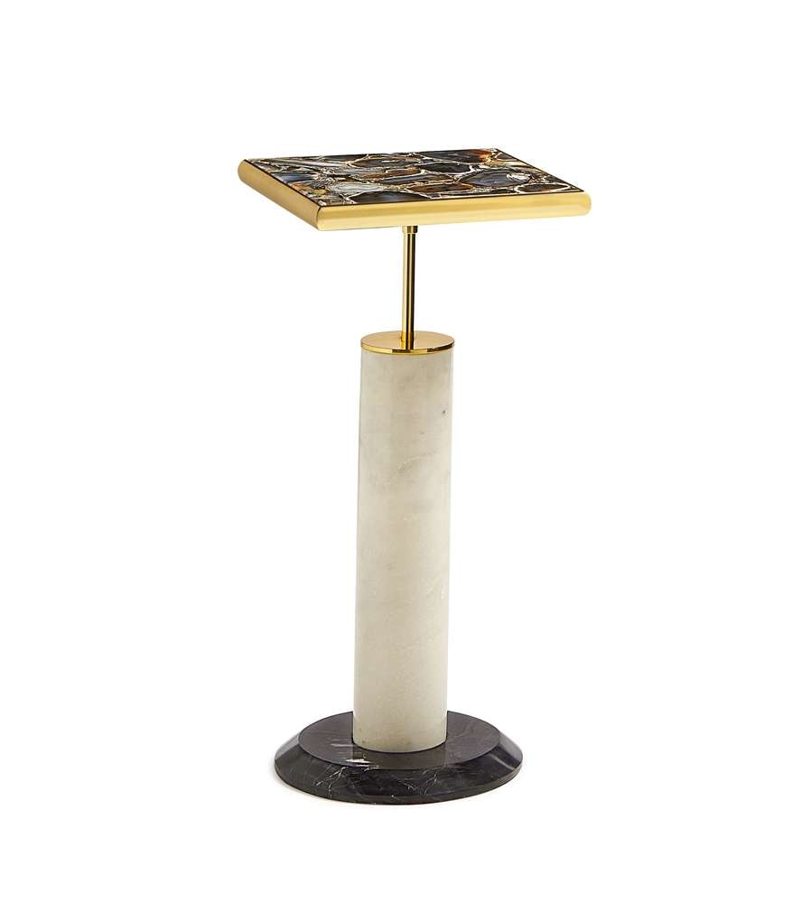 Maitland Smith - Black Agate Occ Table - 8399-30 veiw 1