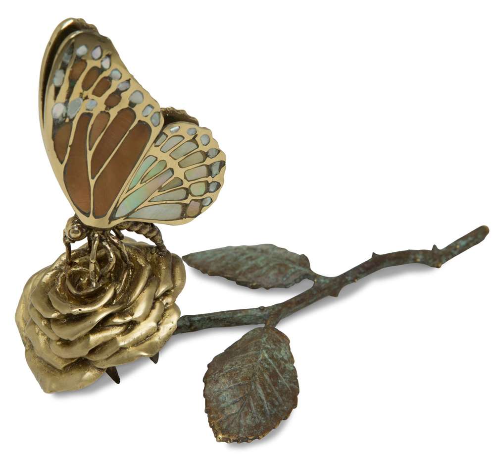 Maitland Smith - Butterfly Card Holder - 89-1605 veiw 1