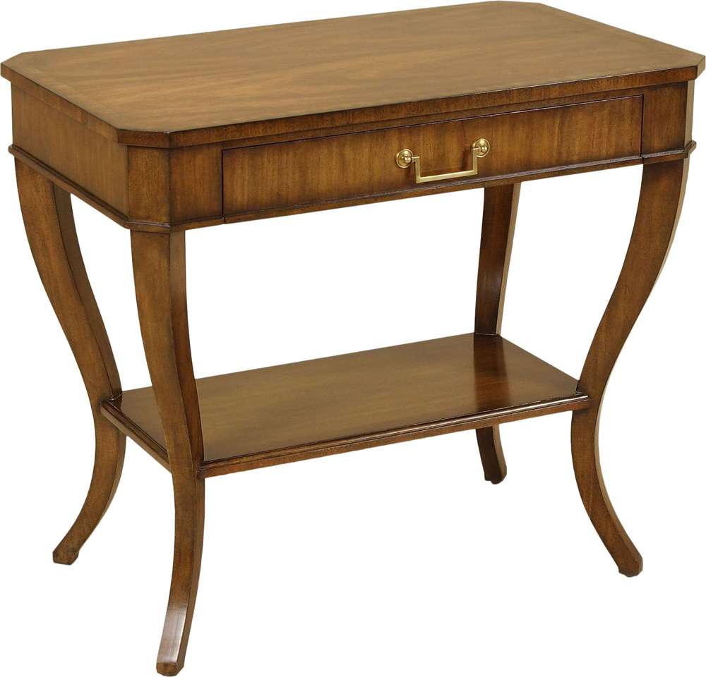 Maitland Smith - Cinnamon Finished Occasional Table - 8299-36 veiw 1