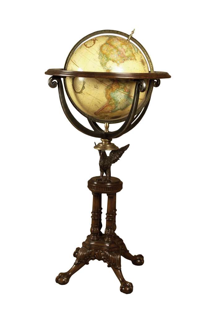 Maitland Smith - Eagle World Globe - 8105-13 veiw 1