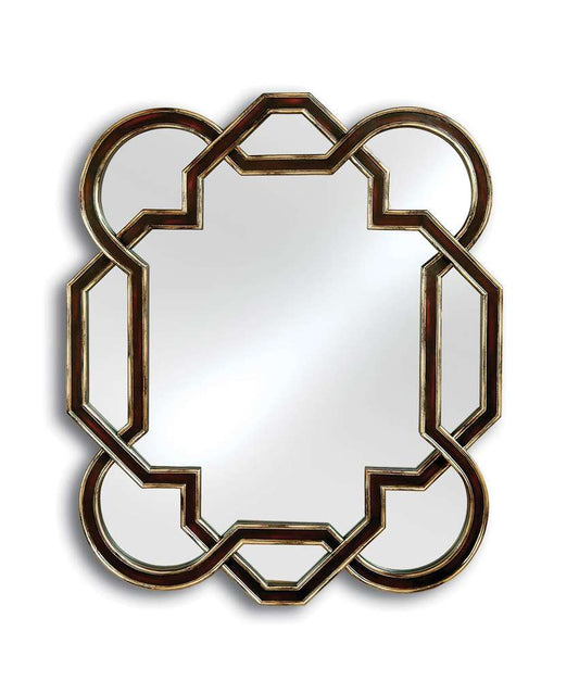 Maitland Smith - Geometro Mirror - 8161-28 veiw 2