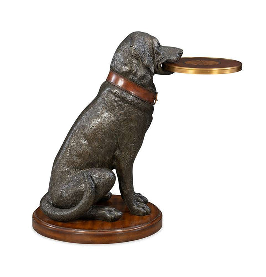 Maitland Smith - Golden Retriever Accent Table - 8427-30 veiw 2