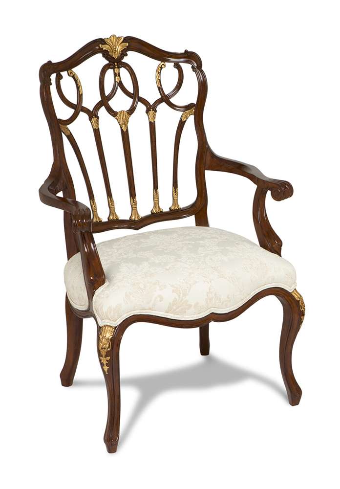 Maitland Smith - Gothic Arm Chair - 89-0206 veiw 1
