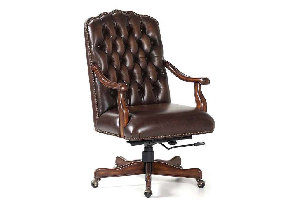 Maitland Smith - Johnson Swivel Tilt Desk Chair - RA116ST-BRI-BAR veiw 1