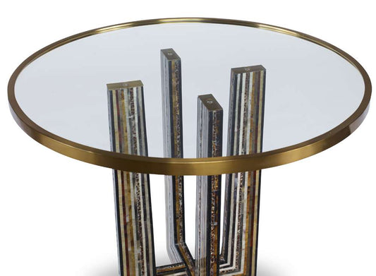 Maitland Smith - Maya Occasional Table - 8335-36 veiw 2