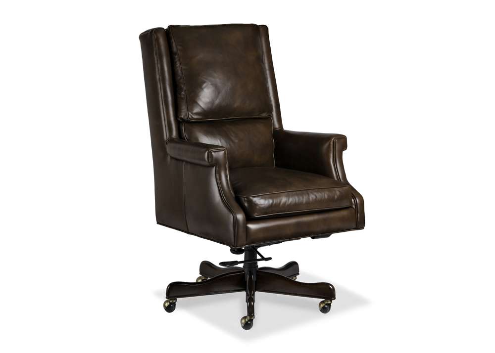 Maitland Smith - Murphy Swivel Tilt Desk Chair - RA1083ST-CAL-MOL veiw 1