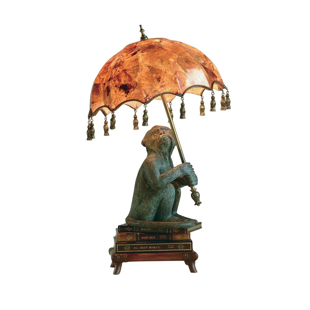 Maitland Smith - Parasol Monkey Lamp - 8141-17 veiw 1