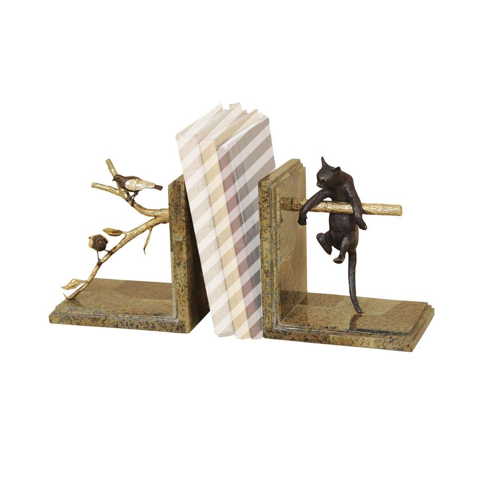 Maitland Smith - Pursuit Bookends (Pair) - 8141-12 veiw 1