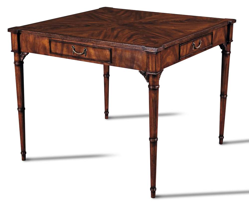 Maitland Smith - Stewart Card Table - 89-0905 veiw 1