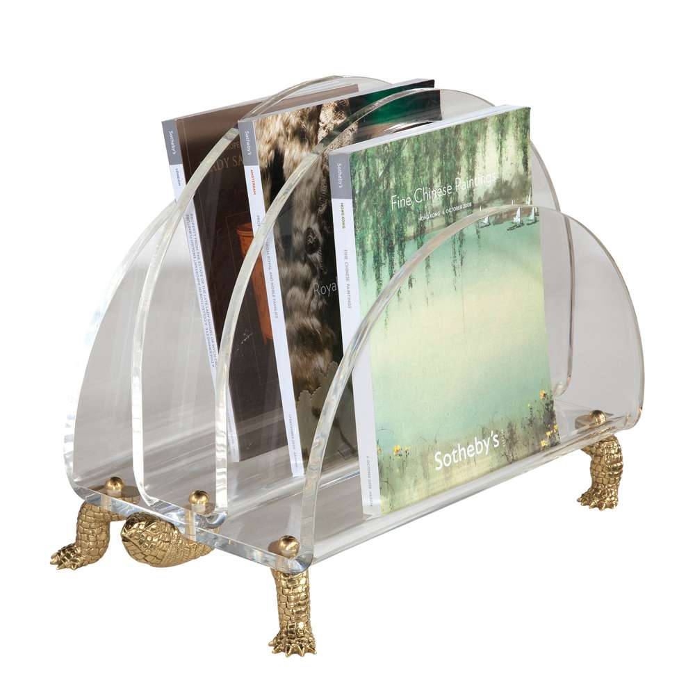 Maitland Smith - Tortoise Magazine Rack - 8112-13 veiw 1