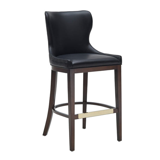 Manhattan Comfort - Blair Barstool in Black - Set of 2 - 2-BS023-BK veiw 2