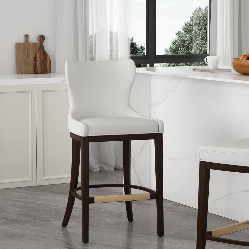Manhattan Comfort - Blair Barstool in White - BS023-WH veiw 8