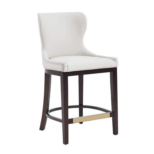 Manhattan Comfort - Blair Counter Stool in White - Set of 3 - 3-CS020-WH veiw 2