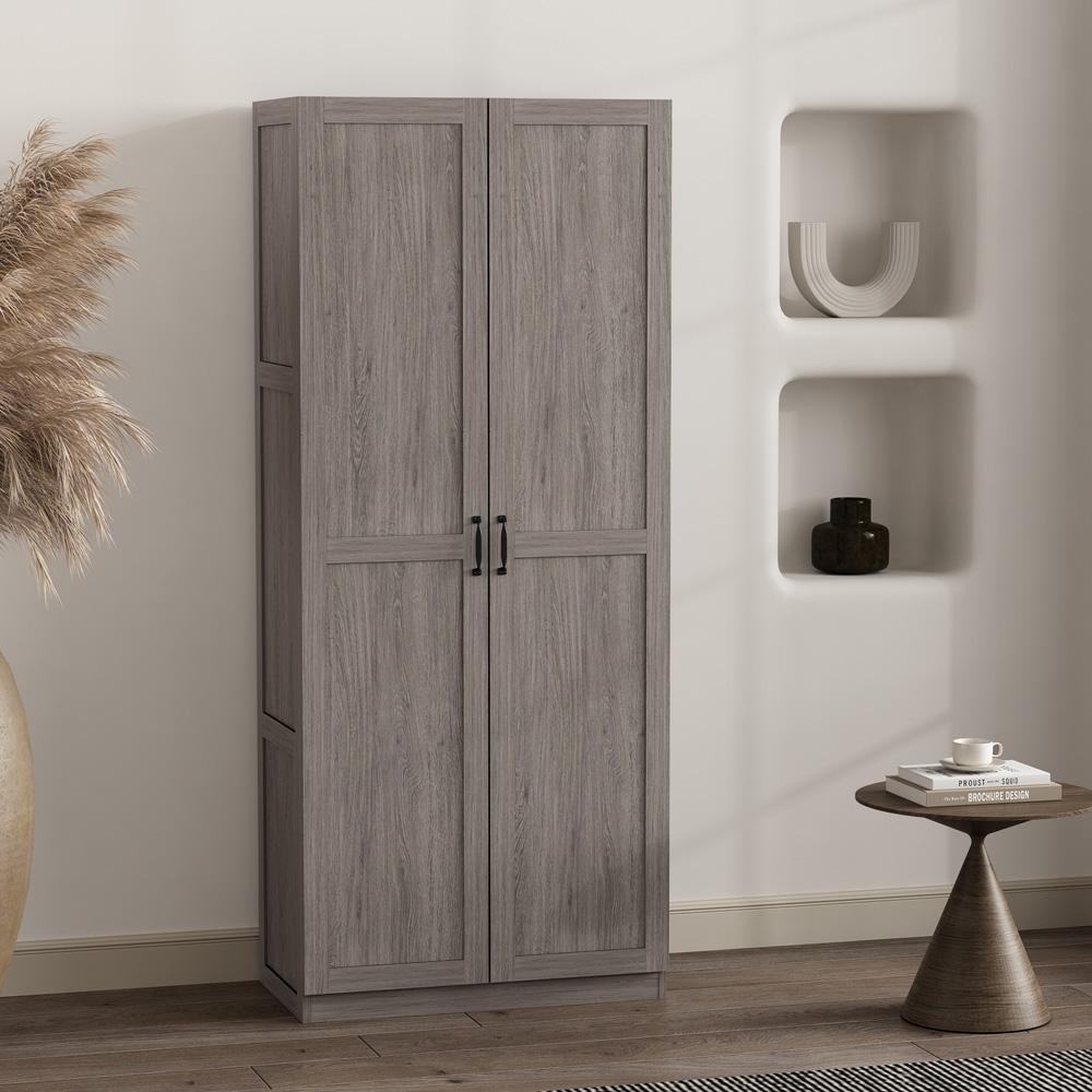 Manhattan Comfort - Cornelia Storage Closet 1.0 in Grey - 2BC-GY veiw 8
