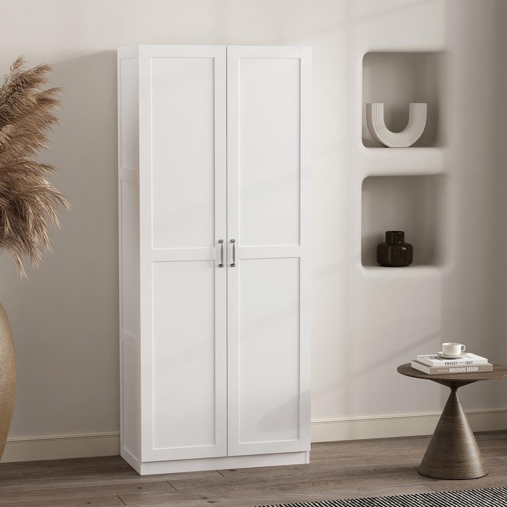 Manhattan Comfort - Cornelia Storage Closet 1.0 in White - 2BC-WH veiw 8