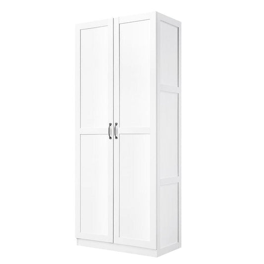 Manhattan Comfort - Cornelia Storage Closet 2.0 in White - Set of 2 - 2-3BC-WH veiw 2