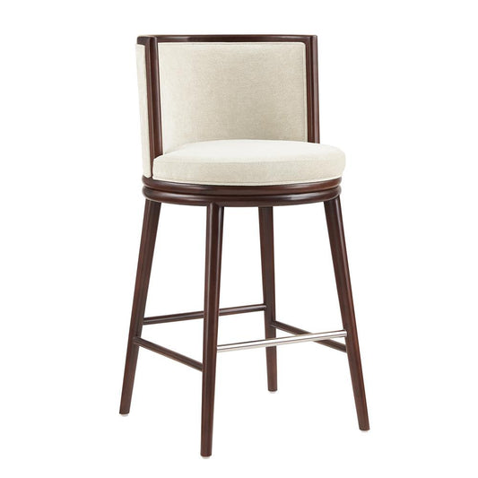 Manhattan Comfort - Evalyn Barstool in Cream - Set of 3 - 3-BS024-CR veiw 2