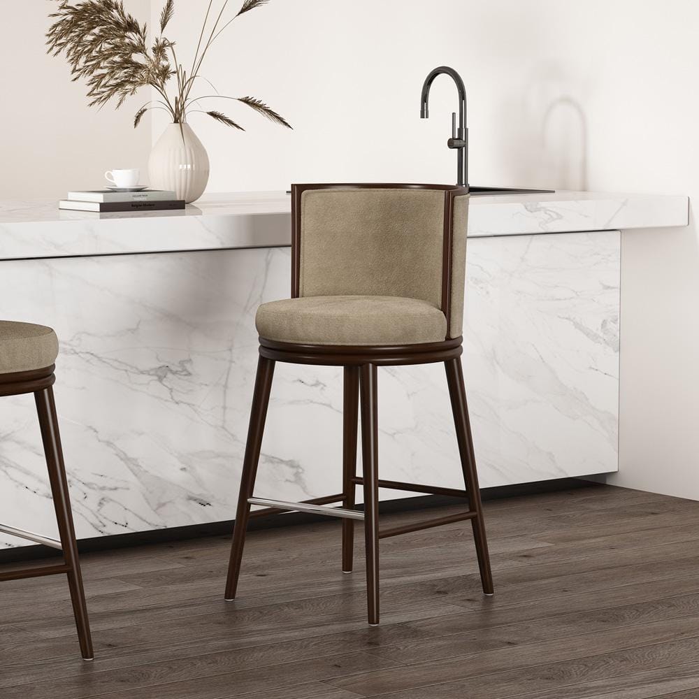 Manhattan Comfort - Evalyn Barstool in Natural - BS024-NA veiw 8