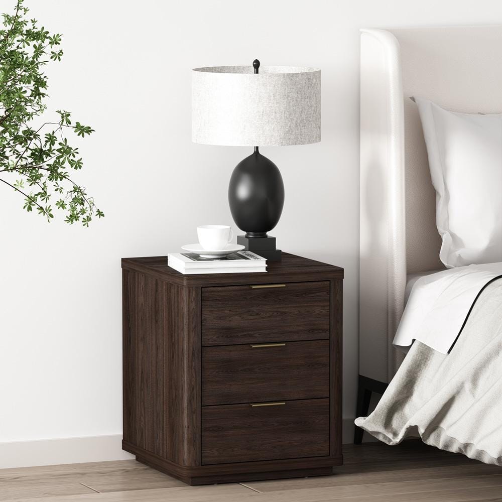 Manhattan Comfort - Evelyn Nightstand in Brown - NS013-BR veiw 8