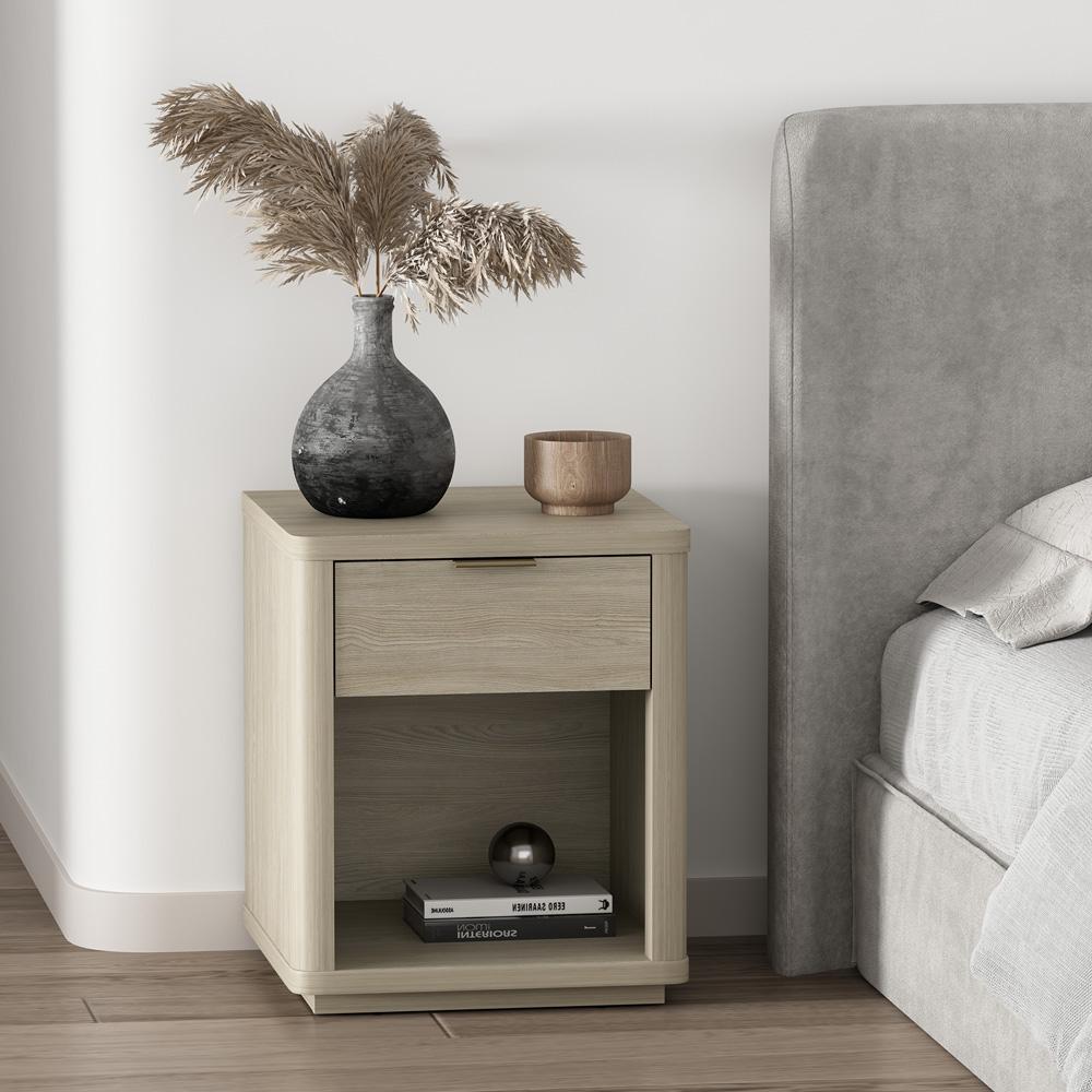 Manhattan Comfort - Evelyn Nightstand in Natural - NS011-NA veiw 8