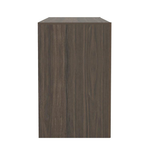 Manhattan Comfort - Linda 72in Double Wide Dresser in Walnut Brown (6-Drawer) - DR011-BR veiw 2