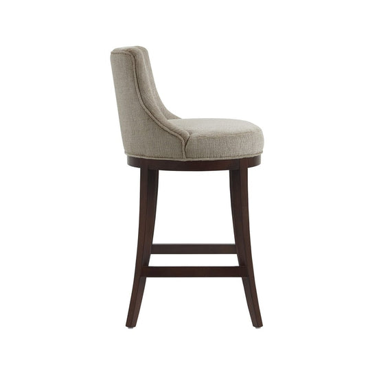 Manhattan Comfort - Lucia Barstool in Taupe - Set of 3 - 3-BS025-TP veiw 2