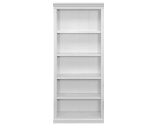 Martin Furniture - Abby - Modern Wood Open Bookcase Fully Assembled, White - IMAY3278 veiw 2