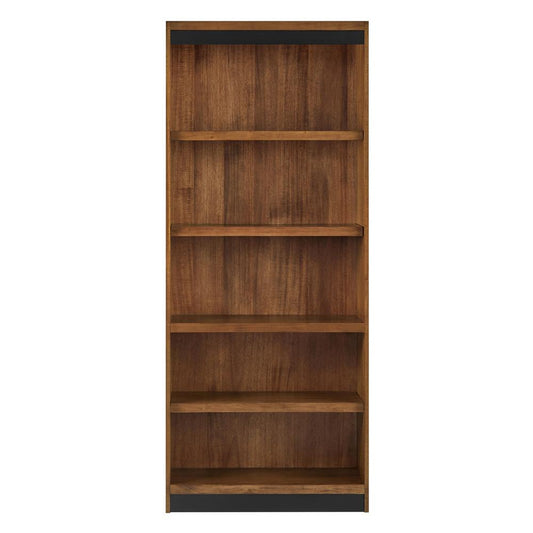 Martin Furniture - Avery Modern Wood Open Bookcase In Brown - IMAV3278 veiw 2