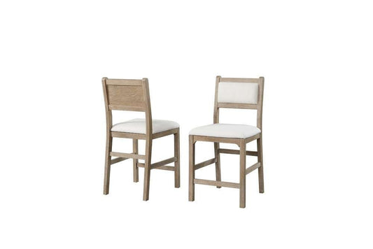 Martin Furniture - Canyon Drive - Wood Modern Counter Height Kitchen Chairs, Dining Seats, Light Brown - (Set of 2) - IMCD80 veiw 2