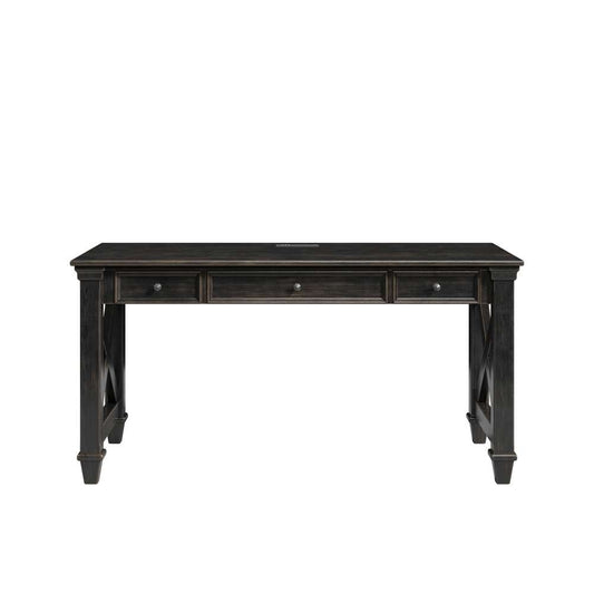 Martin Furniture - Kingston - Traditional Wood Writing Desk, Dark Brown - IMKN384 veiw 2