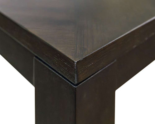 Martin Furniture - Montclair - Modern Wood Counter Height Kitchen Dining Table, Black - IMMO6042 veiw 2