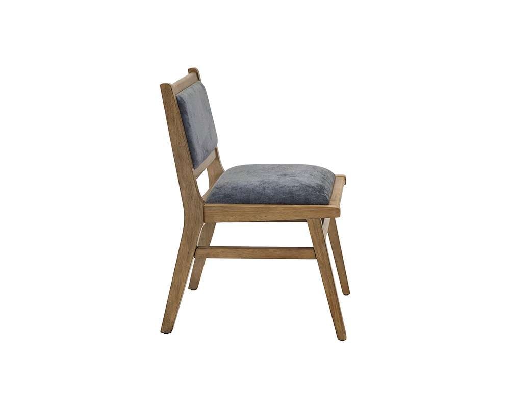 Martin Furniture - Shelby - Two Mid-Century Modern Wood Side Chairs, Kitchen Table Dining Seats, Brown - IMSY70KIT2 veiw 8