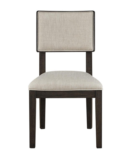 Martin Furniture - Tulane Contemporary Style, Wood Side Chairs, Kitchen Table Dining Seats, Brown (Set of 2) - IMTU70KIT2 veiw 2