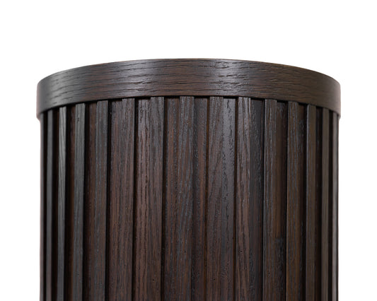 Martin Furniture - Tulane - Modern Round Pedestal Table, Side Table, Cocktail Stand, Fully Assembled, Brown - IMTU1236 view 2