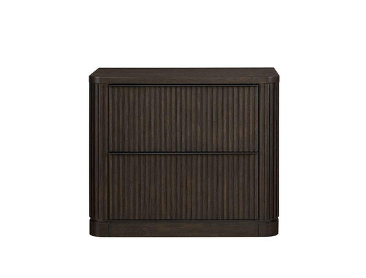 Martin Furniture - Tulane Wood Lateral File With Legal/Letter File Drawer, Office Storage, Brown - IMTU450 veiw 2