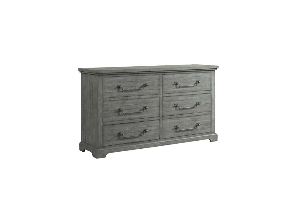Martin Svensson Home - Beach House 6 Drawer Dresser, Dove Grey - 6804106 veiw 4