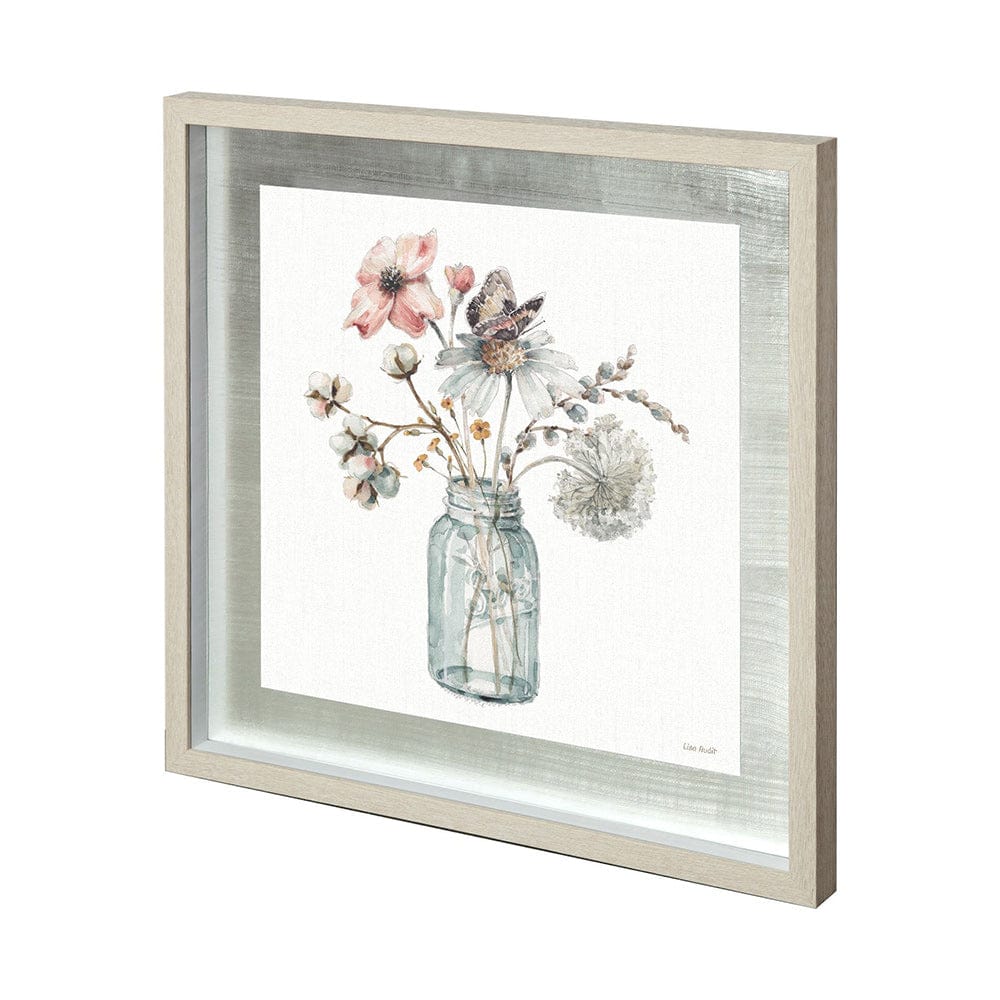 Mercana - A Country Weekend IX by Mercana Studio Hand Embellished Textured Framed Art Print Matted under Glass - 12242 view 1