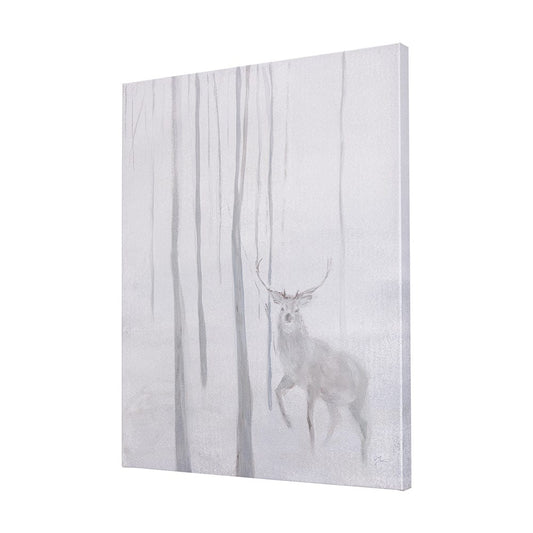 Mercana - A Winter Day in Forest II by Mercana Studio a Hand Embellished Textured Canvas - 102468-L view 2