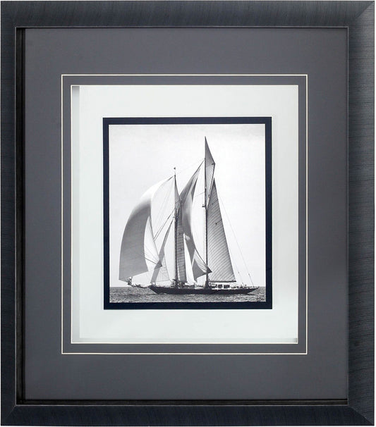 Mercana - Adrift I by Jorge Llovet a Framed Art Print Matted under Glass - 10872 view 2